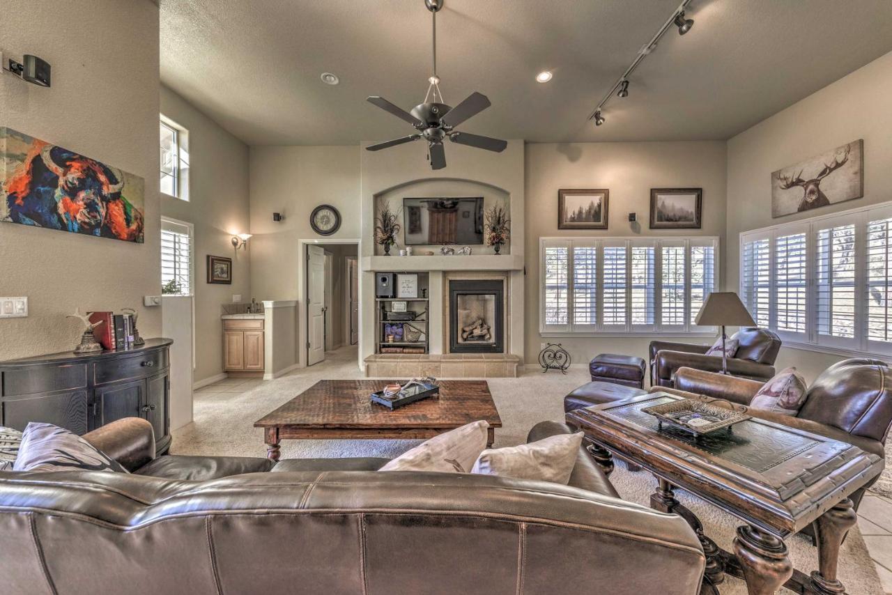 Roomy Ruidoso Retreat With Deck, Grill, And Mtn Views! Eksteriør billede