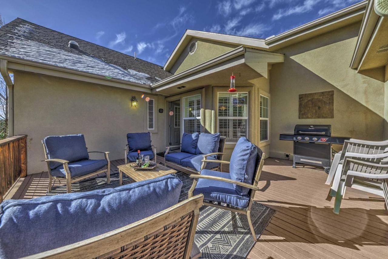 Roomy Ruidoso Retreat With Deck, Grill, And Mtn Views! Eksteriør billede