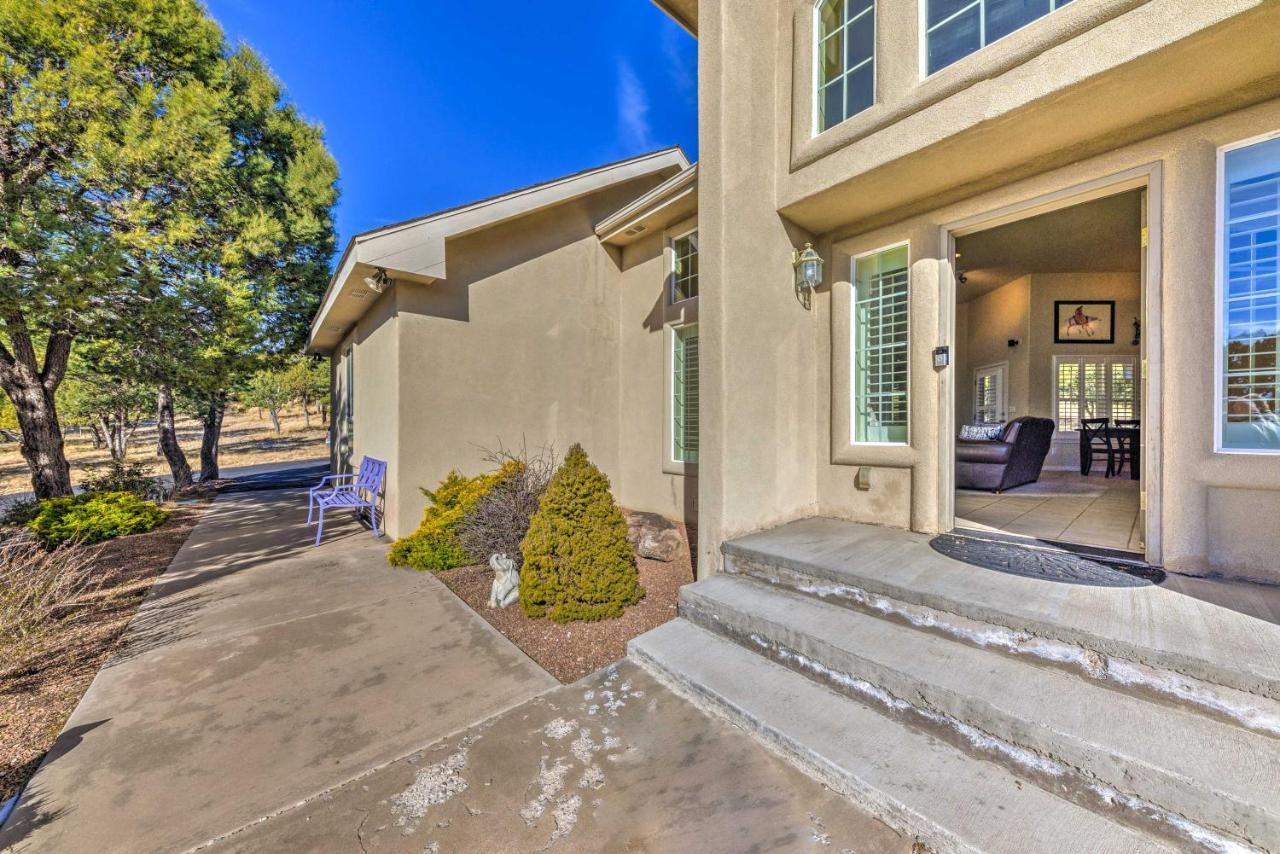 Roomy Ruidoso Retreat With Deck, Grill, And Mtn Views! Eksteriør billede