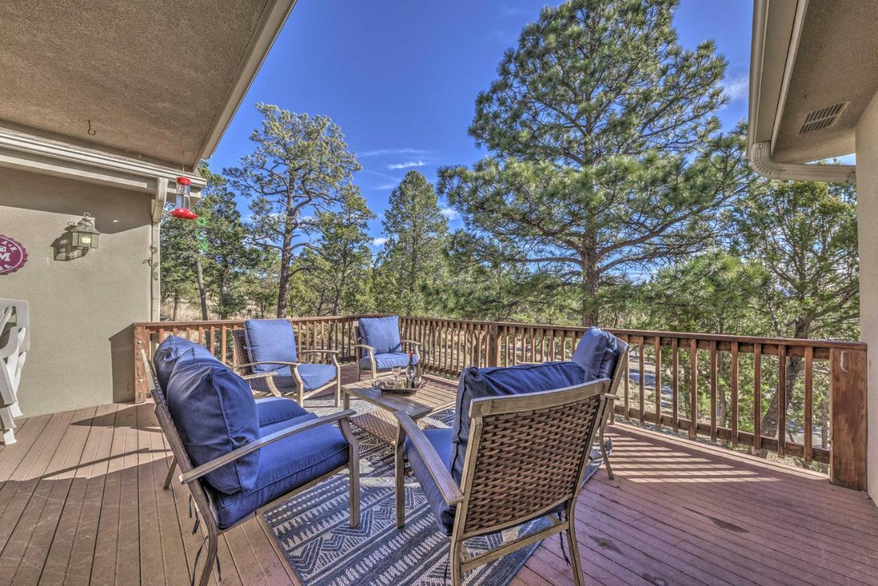 Roomy Ruidoso Retreat With Deck, Grill, And Mtn Views! Eksteriør billede